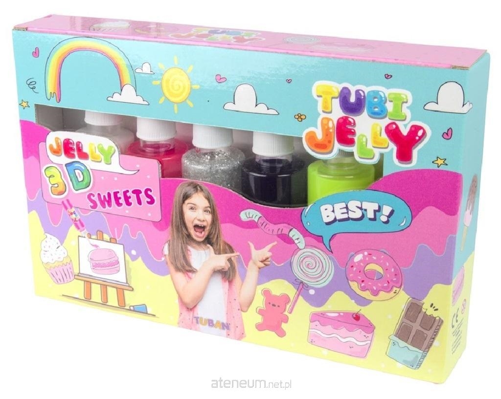 TUBAN zestaw Tubi Jelly 6kol Słodycze TU3323 33231