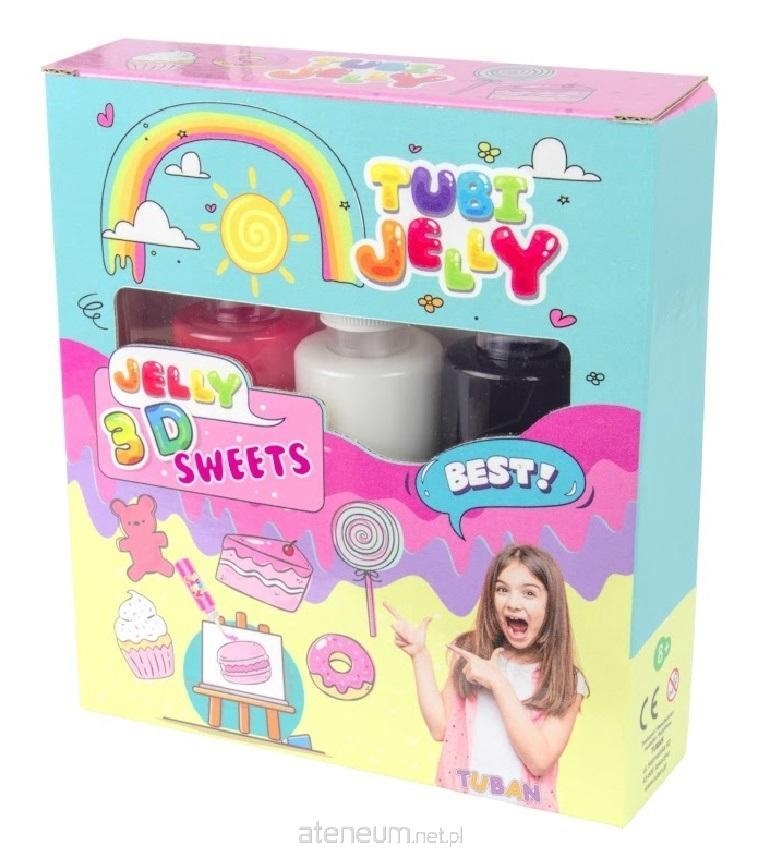 TUBAN zestaw Tubi Jelly 3kol Słodycze TU3317 33170