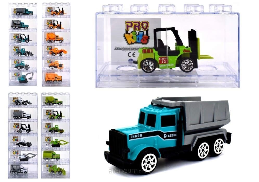 Autko metal 1:64 w klocku mix 6/opak 088-3 05222