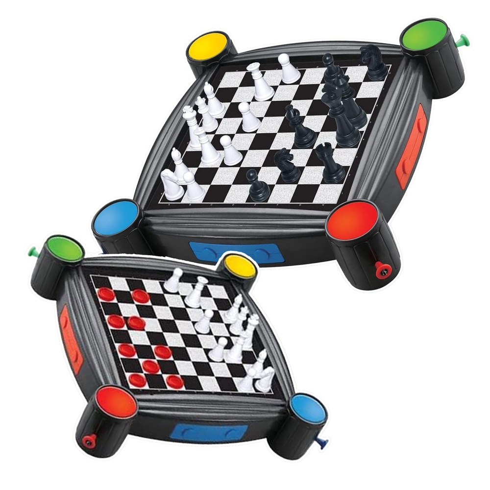 Gry Zestaw 7w1 Warcaby Chinczyk Węże i Drabiny