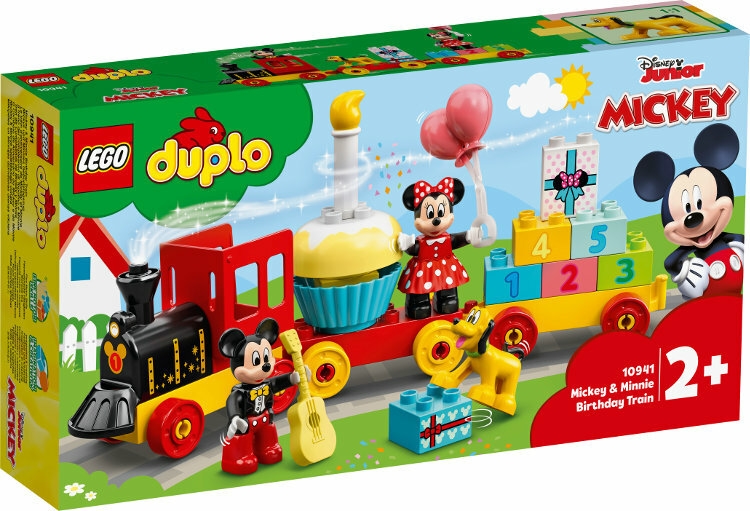 Klocki LEGO DUPLO Urodzinowy Pociąg Myszek MIKI I