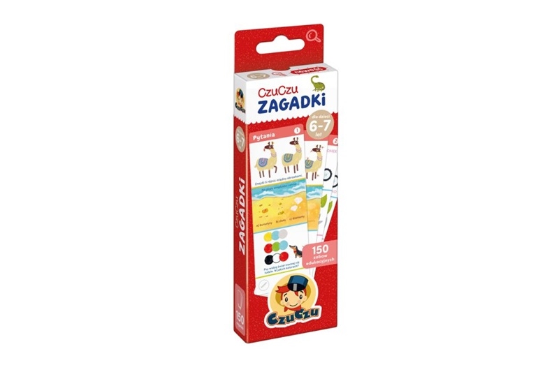 CZUCZU ZAGADKI DLA DZIECKI  W WIEKU 6-7 LAT