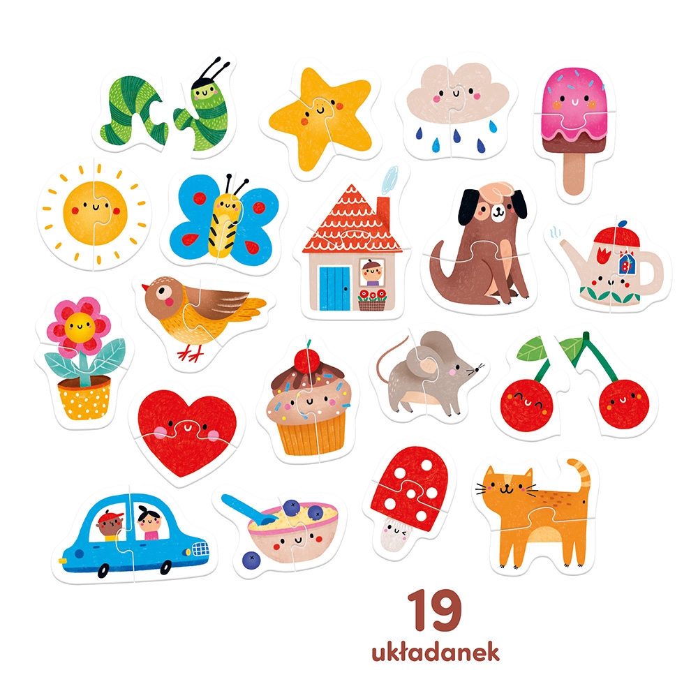 CZUCZU MOJE PIERWSZE PUZZLE DO PARY