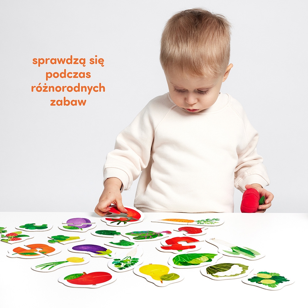 CZUCZU PUZZLE DO PARY OWOCE I WARZYWA