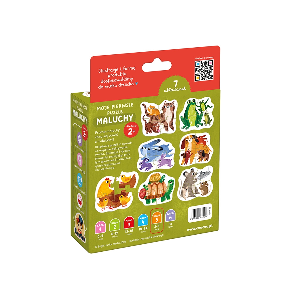 CZUCZU MOJE PIERWSZE PUZZLE MALUCHY
