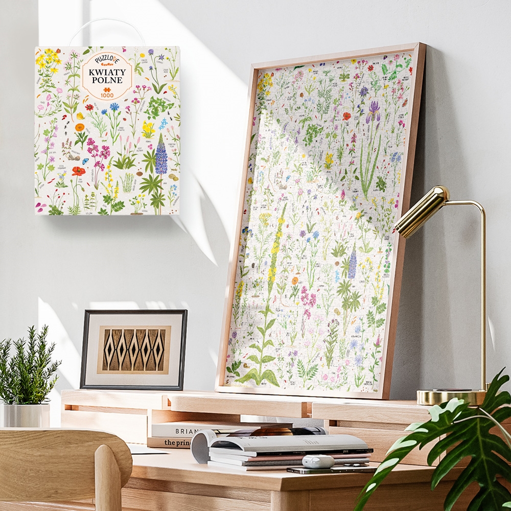 CZUCZU PUZZLOVE KWIATY POLNE 1000 EL.