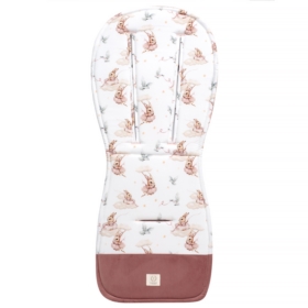 YOSOY WKŁADKA DO WÓZKA Z VELVETEM TUTU RABBITS 5PKT