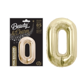 BALON FOLIOWY CYFRA 0