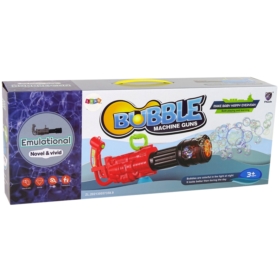 Pistolet Do Baniek Mydlanych Czerwony