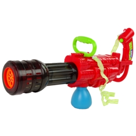 Pistolet Do Baniek Mydlanych Czerwony