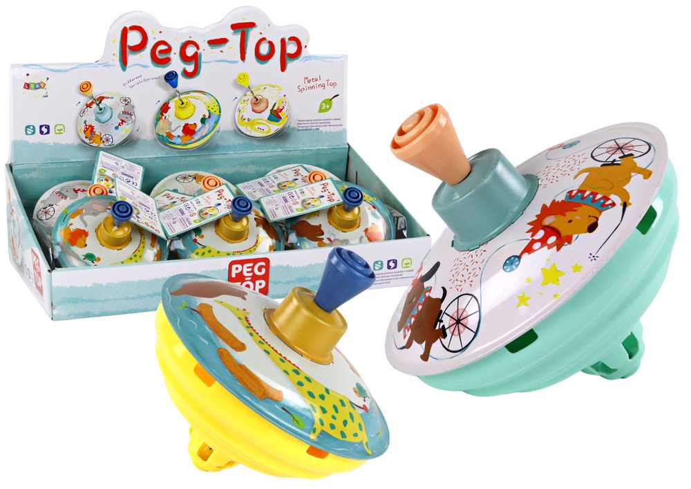 Bączek Dla Dzieci Wirujący Zwierzątka Mix Tradycyj