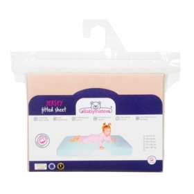 BABY MATEX PRZEŚCIERADŁO JERSEY 70X140X10