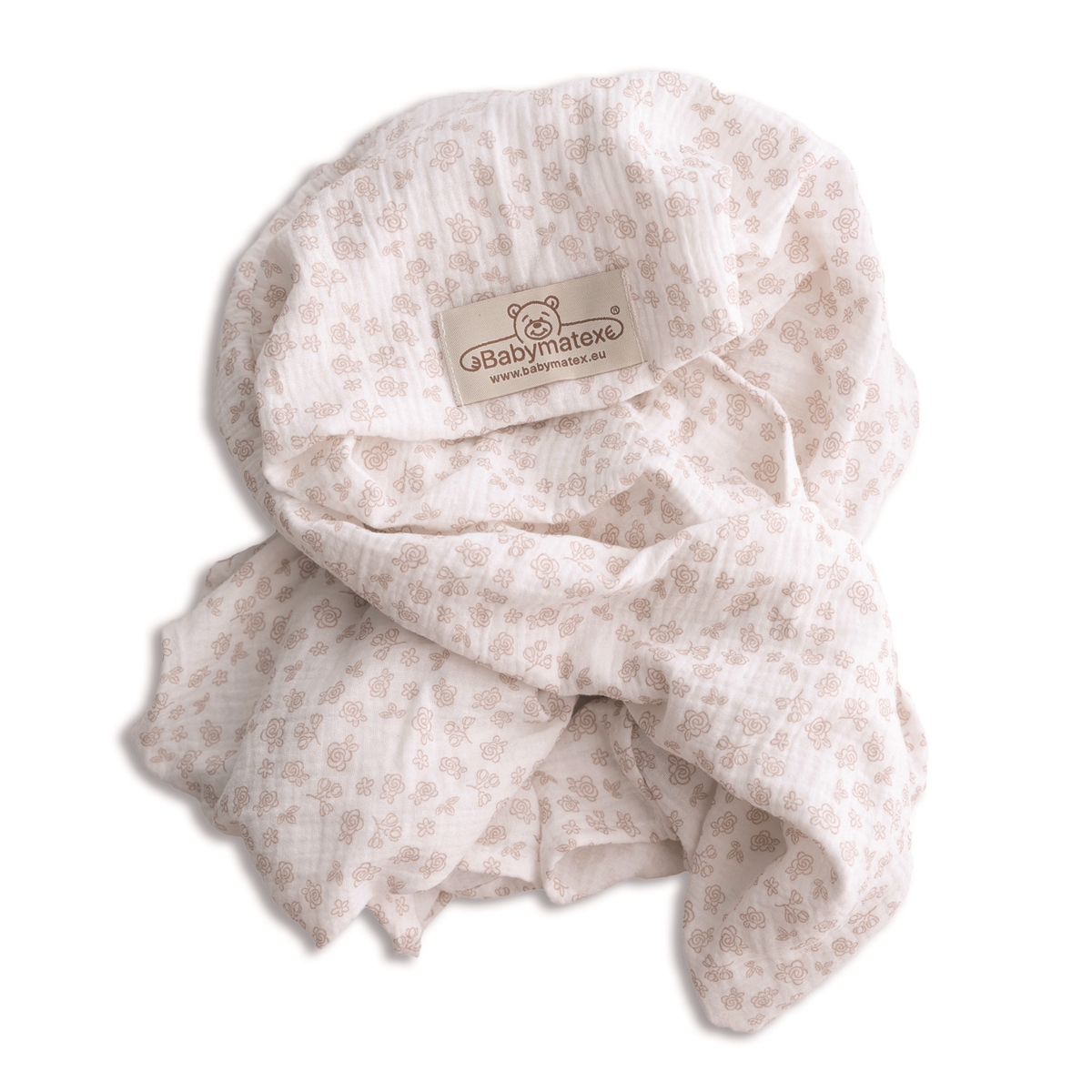 BABY MATEX KOCYK-OTULACZ MUŚLIN W PUDEŁKU 80X120