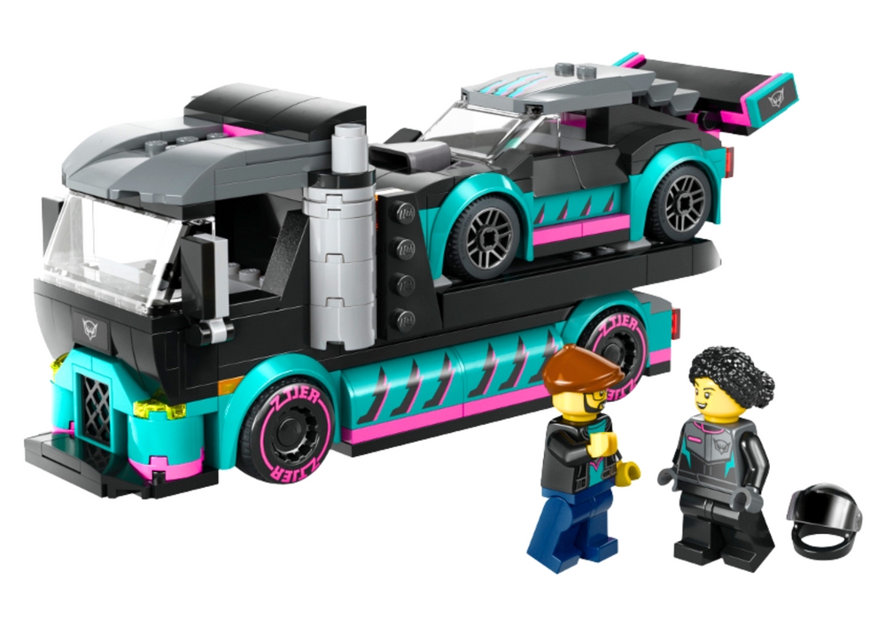 60406 LEGO CITY SAMOCHÓD WYŚCIGOWY I LAWETA