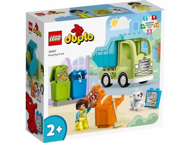 Klocki LEGO DUPLO Town Ciężarówka Recyklingowa  P4