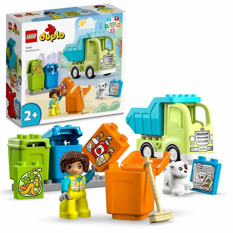 Klocki LEGO DUPLO Town Ciężarówka Recyklingowa  P4
