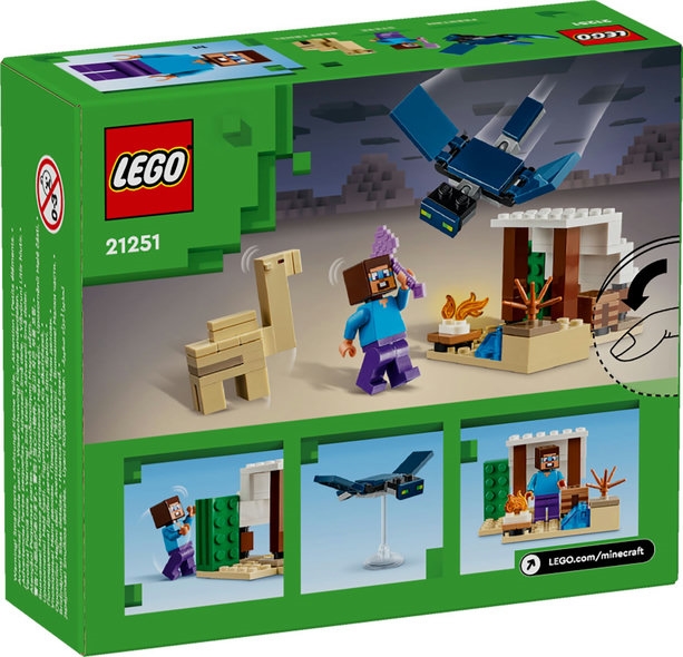 Klocki LEGO MINECRAFT Pustynna Wyprawa Stevea P4 2