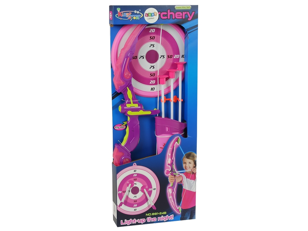 Zestaw Strzelecki Łuk Sportowy Tarcza Strzały Przy