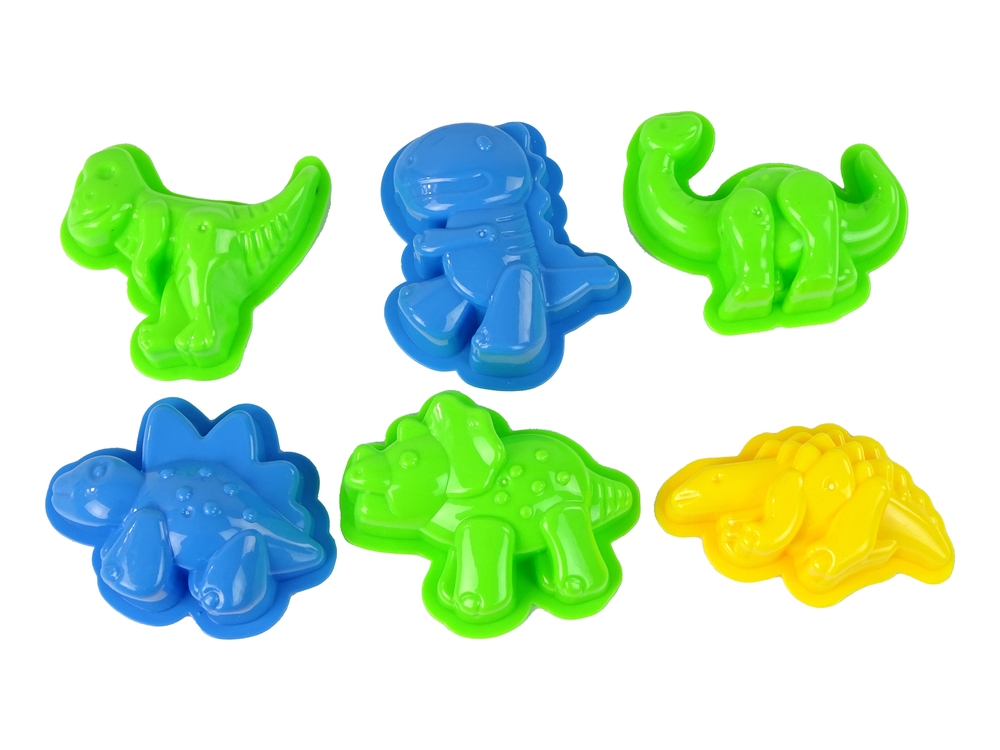 Magiczny Piasek Kinetyczny w Walizce  Foremki Dino