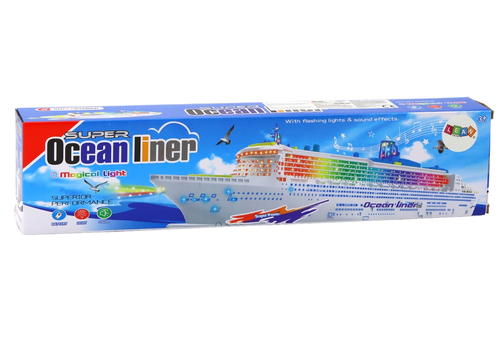 Statek Pasażerski  Wycieczkowy Jeżdżący Światła Dź