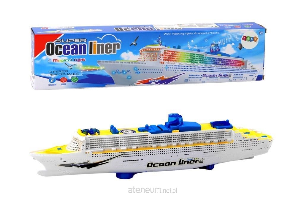 Statek Pasażerski  Wycieczkowy Jeżdżący Światła Dź