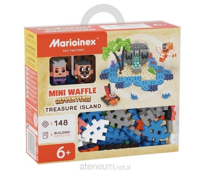 MARIOINEX KLOCKI WAFLE MINI WYSPA SKARBÓW