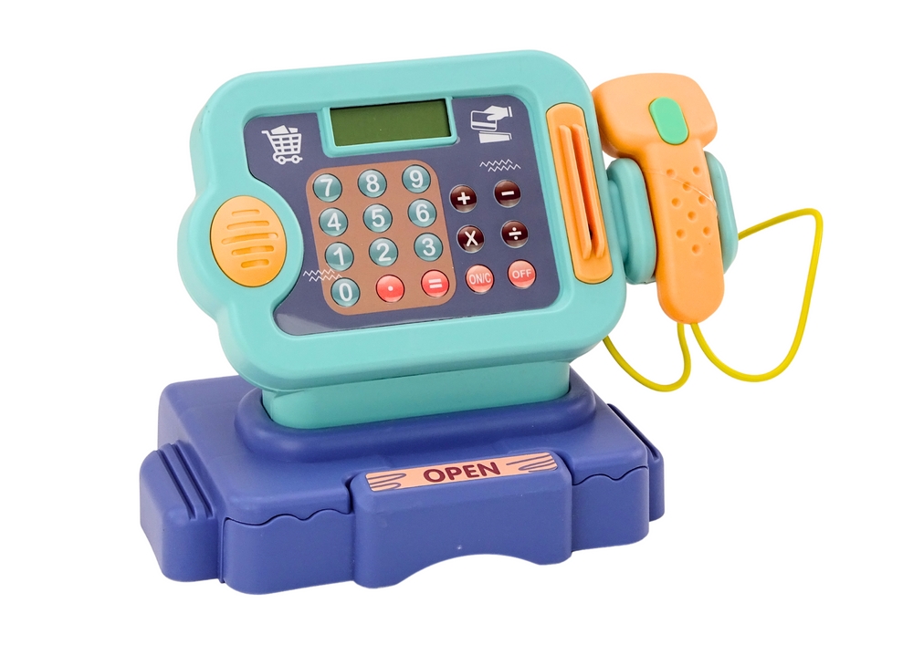 Kasa Fiskalna Nauka Liczenia Monety Koszyk Światła