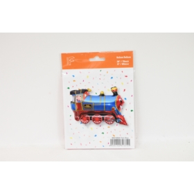 BALON FOLIOWY POCIĄG NIEBIESKI