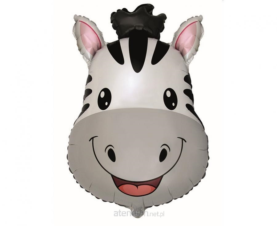 BALON FOLIOWY ZEBRA