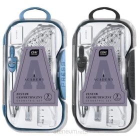ZESTAW GEOMETRYCZNY W PUDEŁKU ACADEMY