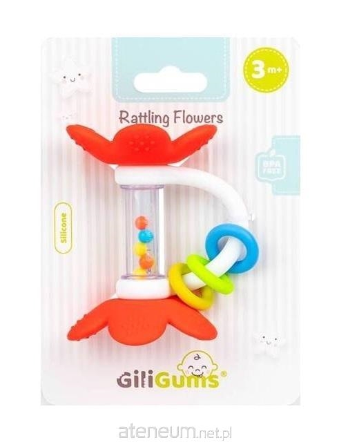 DUMEL GRZECHOCZĄCE KWIATKI CZWERWONE