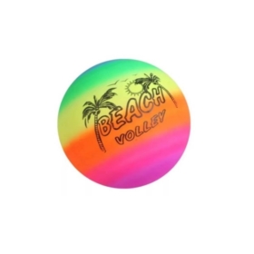 PIŁKA PLAŻOWA TĘCZOWA 23cm 1009310
