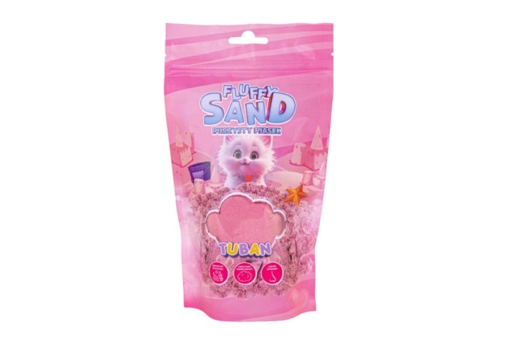 TUBAN piasek Fluffy różowy 90g TU3785 37857