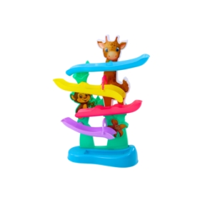 Zjeżdżalnia Dla Kulek Żyrafa Małpka Dźwięki Koloro