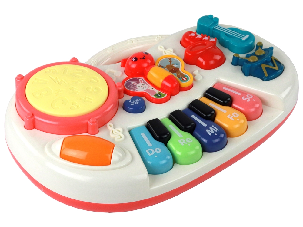 Pianinko Edukacyjne Klawisze Instrumenty Motylki P
