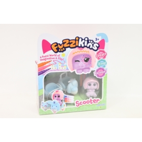 *****FUZZIKINS skuter z figurką FF370C 73704