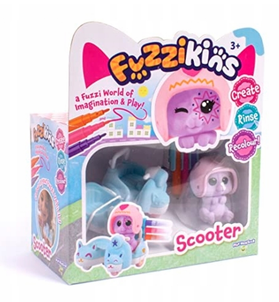 *****FUZZIKINS skuter z figurką FF370C 73704