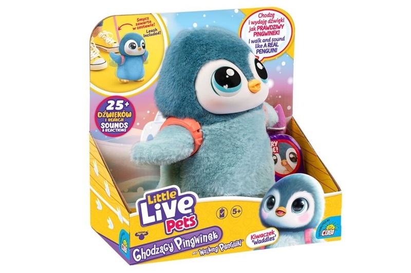 COBI LITTLE LIVE PETS Chodzący pingwinek 26535