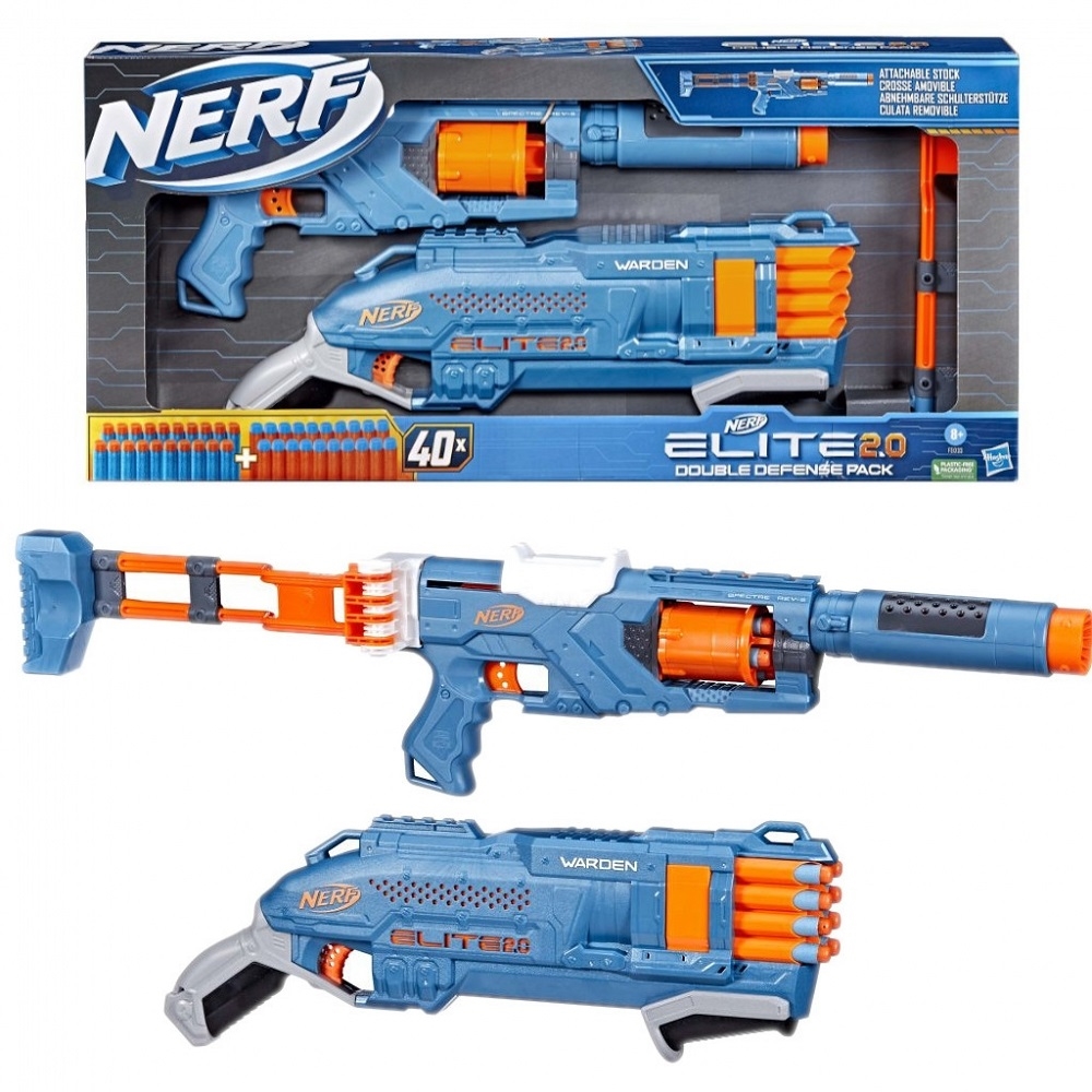 *****NERF Elite 2.0 Double Defense pack F5033 /3