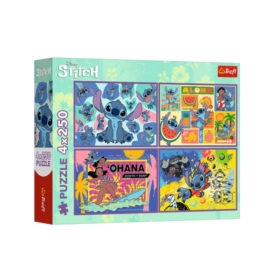 TREFL PUZZLE STICH 4x250