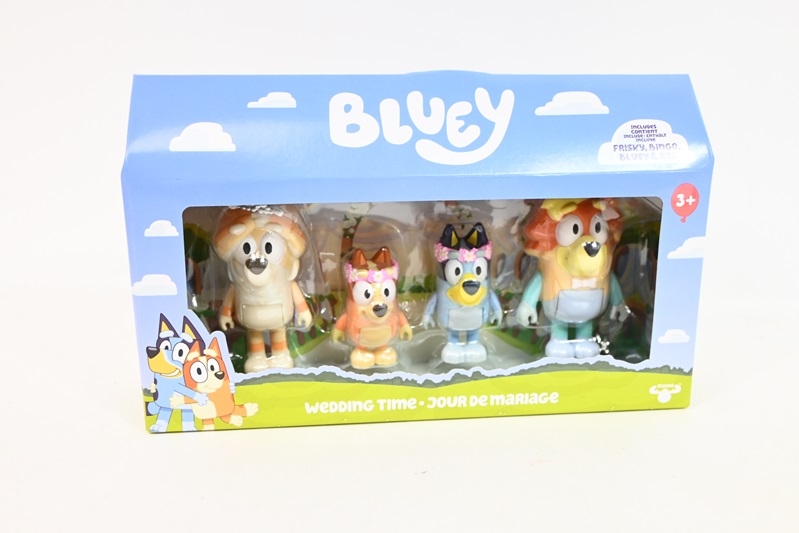 BLUEY FIGURKI WESELE WUJKA
