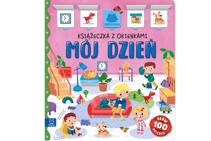 KSIĄŻECZKA Z OKIENKAMI MÓJ DZIEŃ