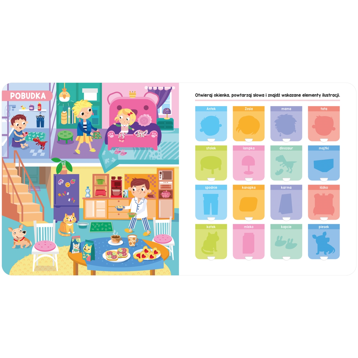 KSIĄŻECZKA Z OKIENKAMI MÓJ DZIEŃ