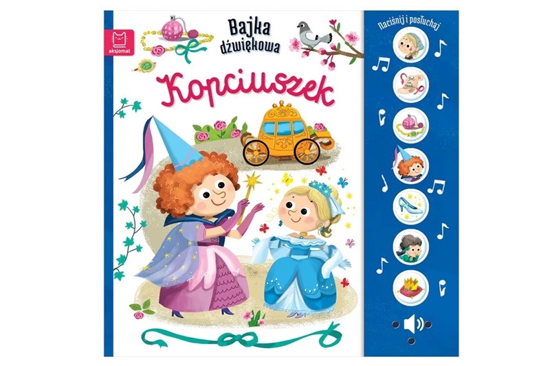 Naciśnij i posłuchaj!Bajka dźwięk.Kopciuszek 38115