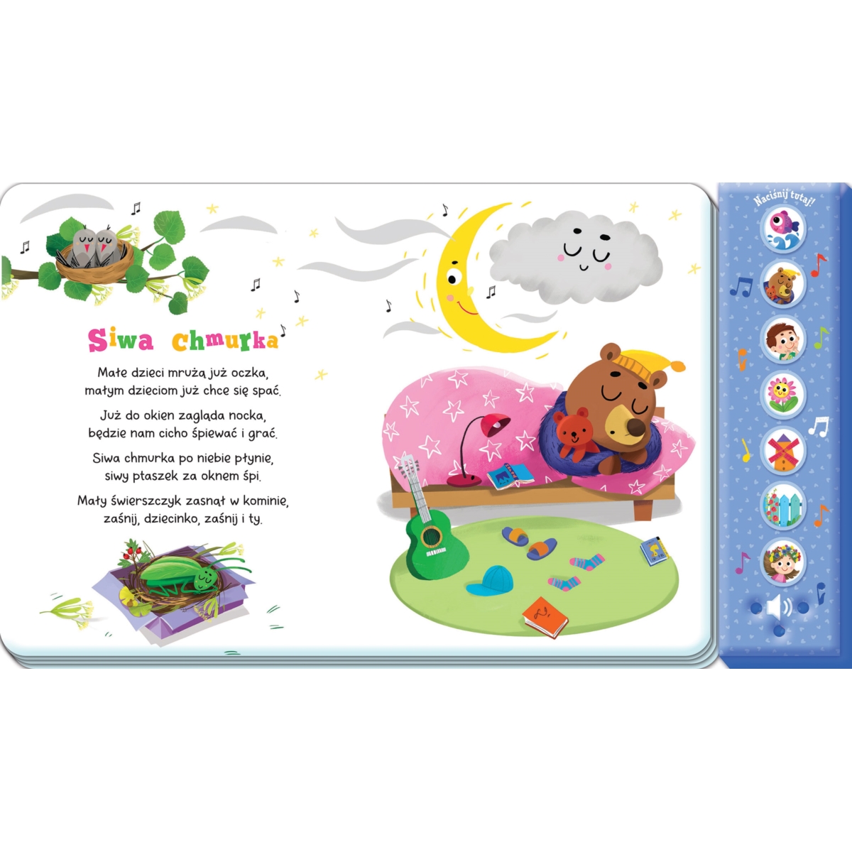 Piosenki dla maluszka Wlazł kotek na płotek..33943