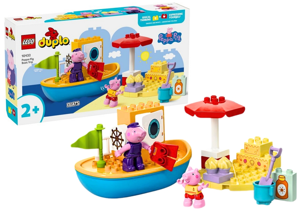 Klocki LEGO DUPLO Świnka Peppa I Rejs Łodzią 23 el
