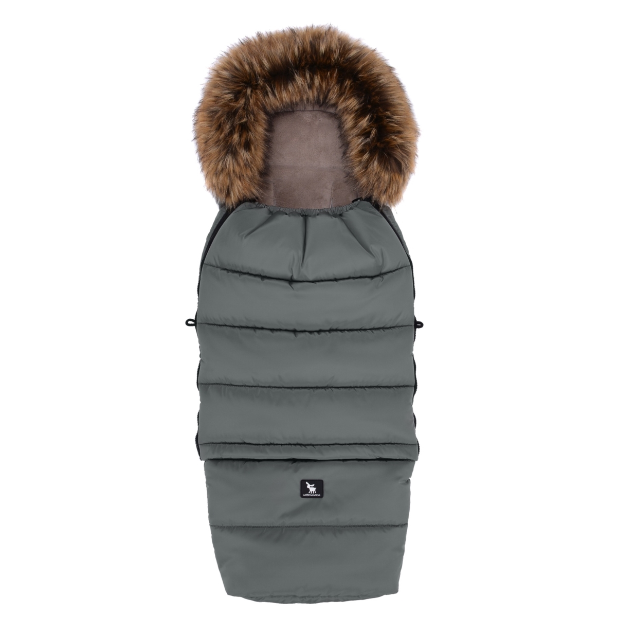COTTONMOOSE ŚPIWÓR FOOTMUFF COMBI 3W1 JUNGLE GREEN