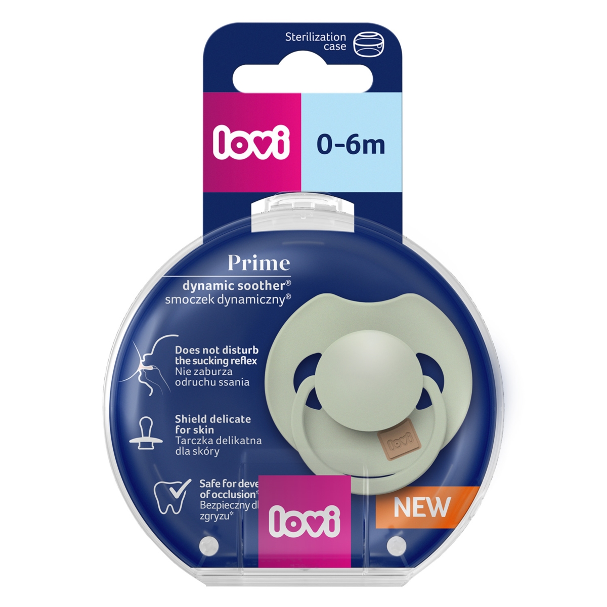 LOVI SMOCZEK PRIME 0-6 PISTACHIO 34/412