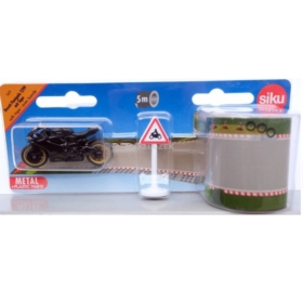 SIKU 1601 ZESTAW MOTOCYKL+TAŚMA