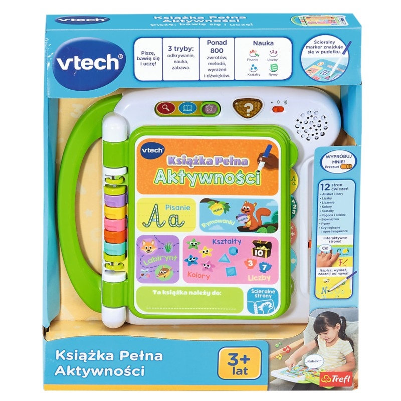 VTECH KSIĄŻECZKA PEŁNA AKTYWNOŚCI